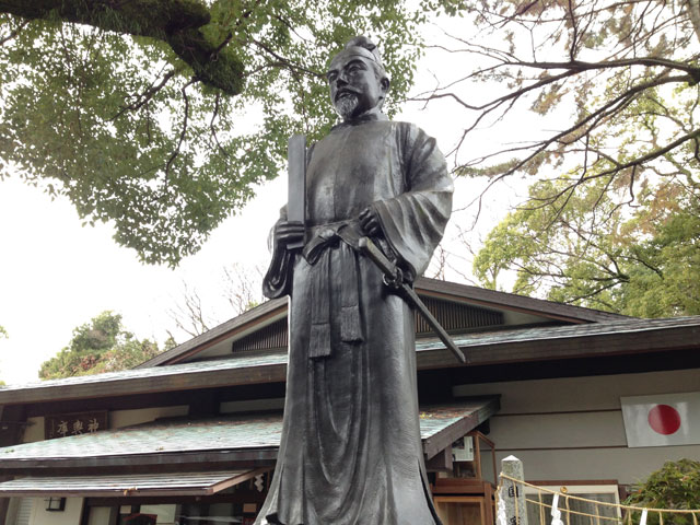 京都・護王神社（和気清麻呂公像）