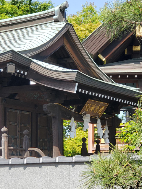 麁香神社（東京・石浜神社の摂社）社殿