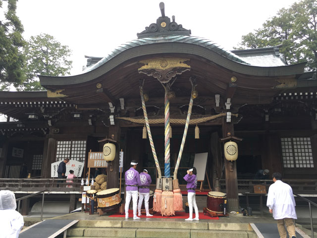 徳島・大麻比古神社（神麻しめ縄奉納式）太鼓奉納