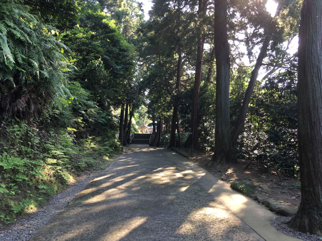 愛媛・内宮神社（参道）